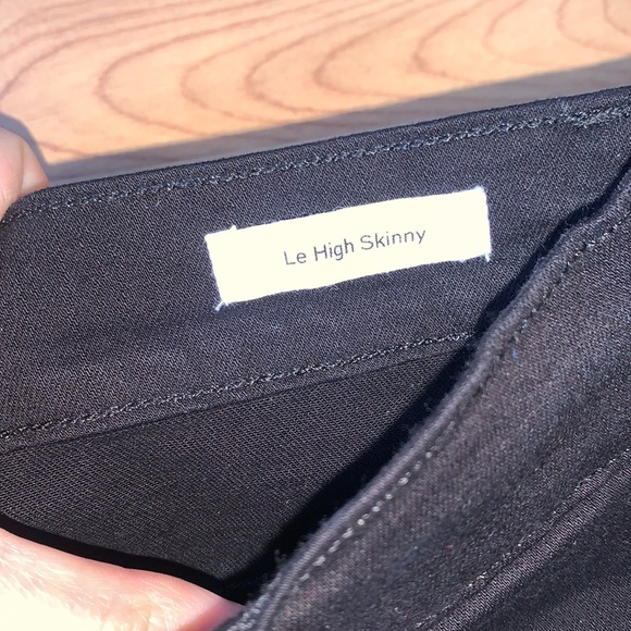 Frame Denim | Le High Skinny Black Size 27 - Picture 6 of 16